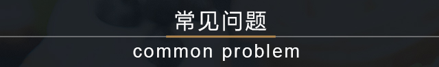 常见问题